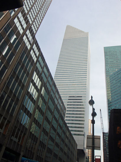 Citibank本社が入居するシティグループセンタービル